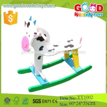 2015 Factory Wholesale Ride on Animal Toy Wooden Rocking Horse